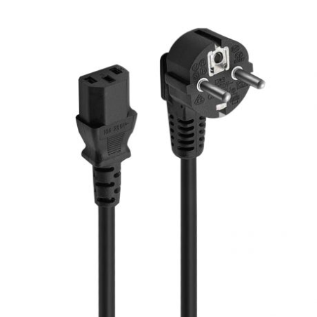 Câble d'alimentation noir 1,5 m