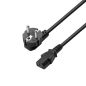 Câble d'alimentation Ewent IEC 320 vers C13 1,5 m noir