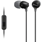 Sony MDR-EX15AP écouteurs intra-auriculaires noirs Sony MDR-EX15AP écouteurs intra-auriculaires noirs