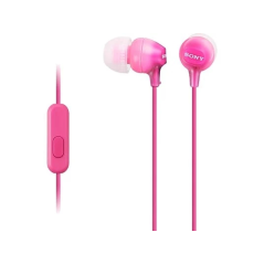 écouteurs intra-auriculaires roses Sony