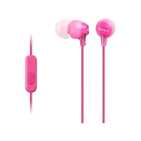 écouteurs intra-auriculaires roses Sony