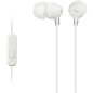 Sony MDR-EX15AP Écouteurs intra-auriculaires micro blanc