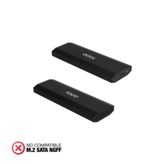 Boîtier externe M.2 NVMe USB 3.1 Tooq noir