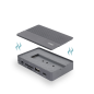 Boîtier externe Tooq TQE-2242G M.2 NVMe USB 3.1 gris Boîtier externe Tooq TQE-2242G M.2 NVMe USB 3.1 gris