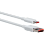 Câble USB-A vers USB-C Xiaomi 6A 1 m Blanc Câble USB-A vers USB-C Xiaomi 6A 1 m Blanc
