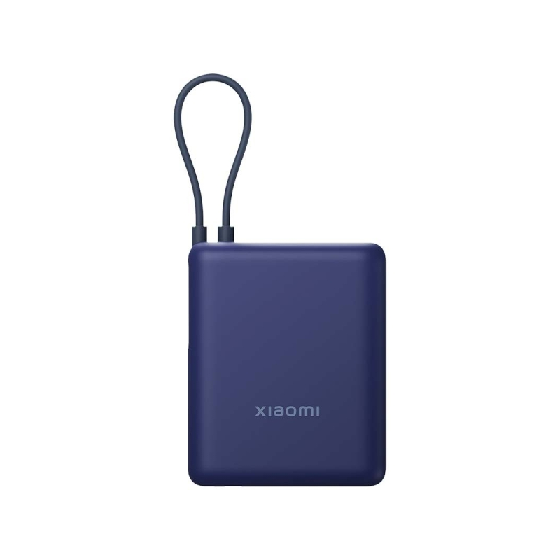 Batterie externe Xiaomi 10000 mAh 33W bleu câble intégré Batterie externe Xiaomi 10000 mAh 33W bleu câble intégré