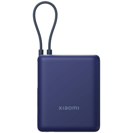 Batterie externe bleue Xiaomi câble intégré