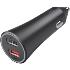 Chargeur voiture Xiaomi noir 37W