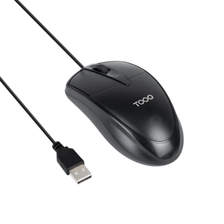 Souris USB noire Tooq