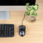 Souris USB Tooq TQM-1001-B 1000 dpi 3 boutons noire Souris USB Tooq TQM-1001-B 1000 dpi 3 boutons noire