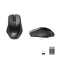 Souris sans fil Tooq TQMW-1102-B 1600 dpi noire Souris sans fil Tooq TQMW-1102-B 1600 dpi noire