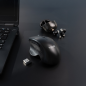 Souris sans fil ergonomique Tooq TQMWG-1105-B noire 1600 dpi Souris sans fil ergonomique Tooq TQMWG-1105-B noire 1600 dpi