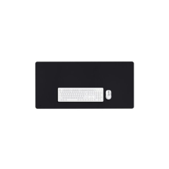 Tapis de bureau XXL Trust Benya noir 430x900 mm