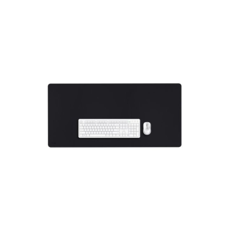 Tapis de bureau XXL Trust Benya noir 430x900 mm
