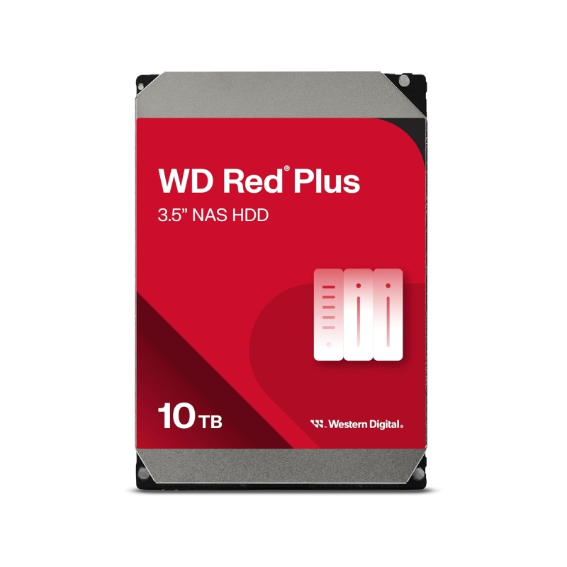 WD Red Plus disque dur NAS 10 To SATA 3,5 pouces WD Red Plus disque dur NAS 10 To SATA 3,5 pouces