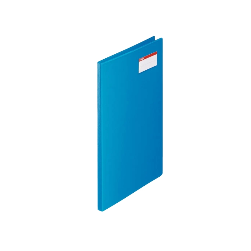 Chemise Miniclip Esselte A4+ PVC bleu avec poche intérieure