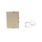 Chemise cartonnée recyclé folio 34x26 cm gris Mariola
