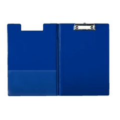 Classeur à pince A4 bleu