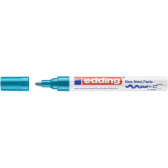 Marqueur permanent bleu clair