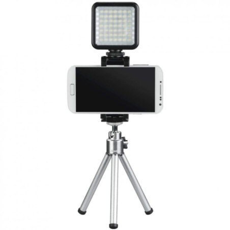 Hama Flash LED 49 pour smartphone et caméra, noir
