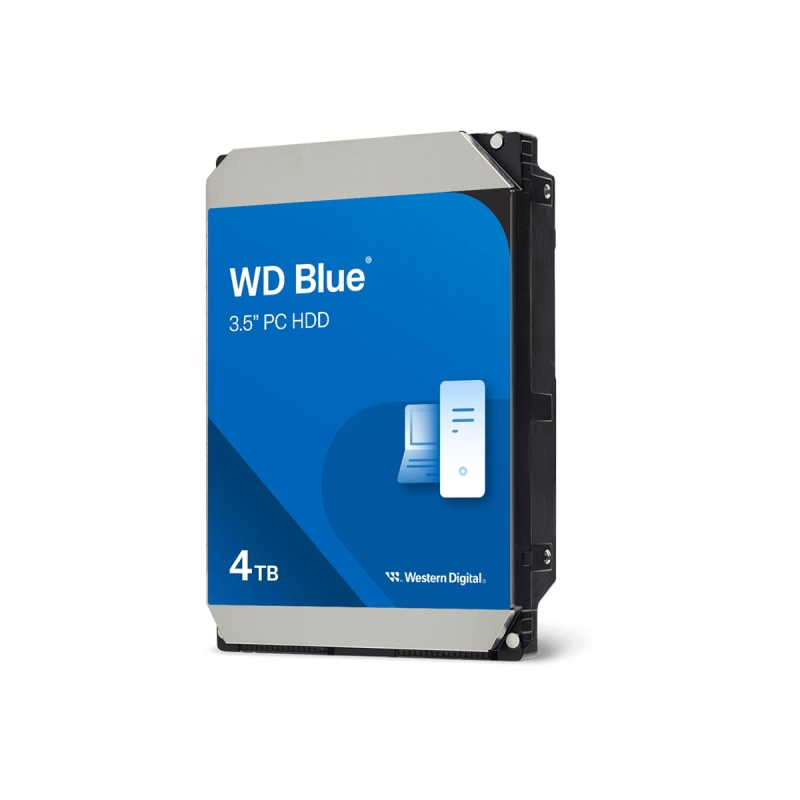 Disque dur interne WD Blue 4 To SATA III 3,5" 128 Mo