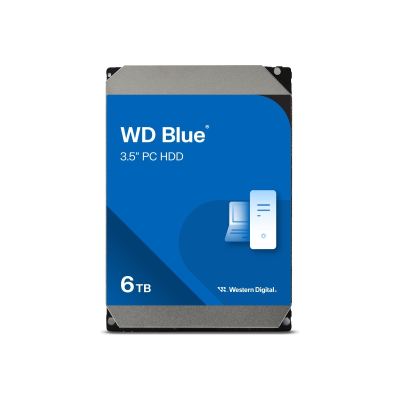 Disque dur interne 3,5" WD Blue 6 To SATA III 256 Mo