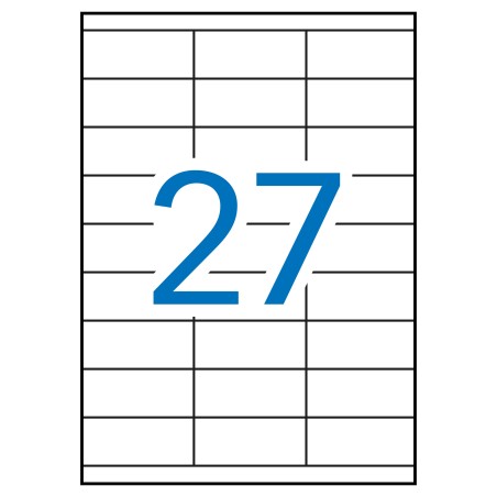 ✅ Apli étiquettes blanches permanentes 70,0 x 30,0 mm 500 feuilles couleur Blanc en stock