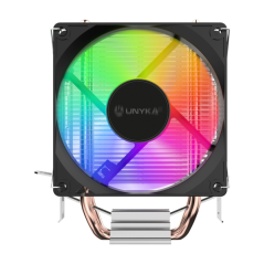 Ventilateur CPU Unykach Unycool H21 ARGB 90 mm Noir