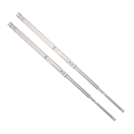 Rails télescopiques 2U Unykach pour rack HSW4208 G4 acier