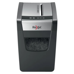 destructeur papier noir argent