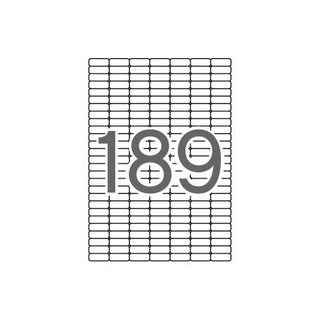 ✅ Apli étiquettes blanches amovibles 25,4 x 10,0 mm 25 feuilles couleur Blanc en stock