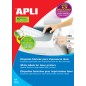 Apli étiquettes blanches permanentes pour laser 105,0 x 35,0 mm 250 feuilles