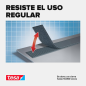 Tesa Bande Velcro On & Off 20 mm x 1 m Blanc