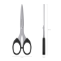 Ciseaux Top Model 16 cm noir ErichKrause Ciseaux Top Model 16 cm noir ErichKrause