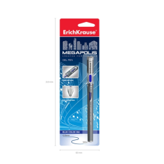 stylo gel bleu 0,5 mm