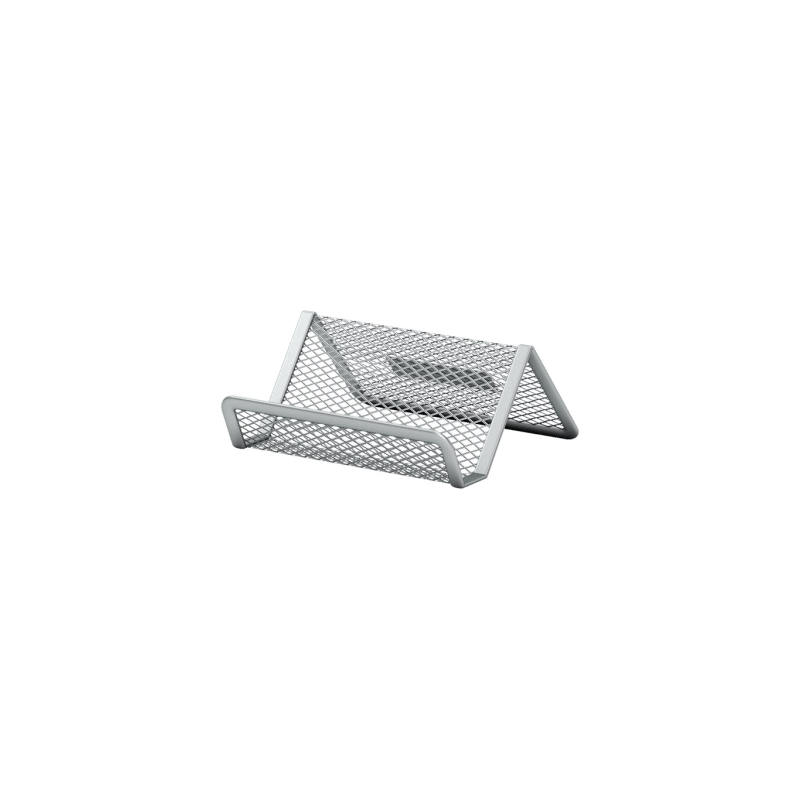 Porte-cartes de bureau ErichKrause acier argenté