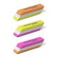 Gommes ErichKrause Drive Neon x3 assorties sans PVC Gommes ErichKrause Drive Neon x3 assorties sans PVC
