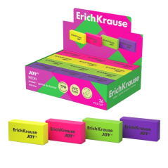 Gommes ErichKrause fluo assorties