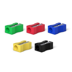 Taille-crayon ErichKrause Unity 8 mm, couleurs assorties