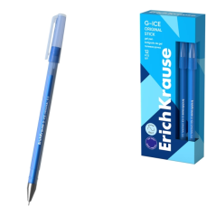 Stylo gel bleu 0,5 mm