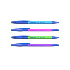 Stylo-bille ErichKrause R-301 bleu 0,5 mm, lot de 4