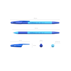 Stylo bille bleu ErichKrause