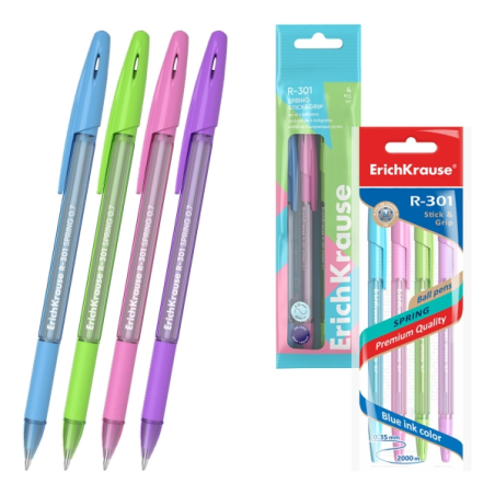 Stylos à capuchon bleus