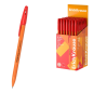 Stylo-bille ErichKrause R-301 rouge 0,7 mm, corps orange Stylo-bille ErichKrause R-301 rouge 0,7 mm, corps orange