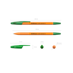 Stylo-bille ErichKrause R-301 vert 0,7 mm
