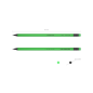Crayon graphite HB ErichKrause JOY Neon avec gomme, assorti Crayon graphite HB ErichKrause JOY Neon avec gomme, assorti