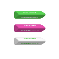 Gomme ErichKrause ErgoLine Prism x36, couleurs assorties