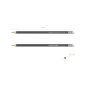 Crayon graphite HB noir avec gomme ErichKrause 101 Crayon graphite HB noir avec gomme ErichKrause 101