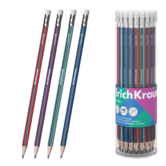 Crayon graphite triangulaire assorti