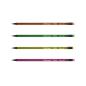 Crayon graphite HB ErichKrause VIVO, gomme, assorti Crayon graphite HB ErichKrause VIVO, gomme, assorti